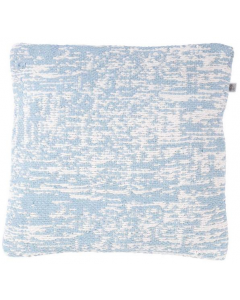 Dutch decor Idebo Cotton Cushion Cover Blue/White 45cm x 45cm