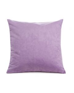 Alcatraz Cushion Cover Suede Lilac Purple 40 x 40cm