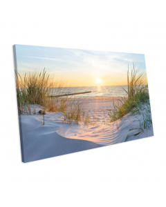 House of Hampton 'Beach Sunset' Photograph on Canvas, 55 cm H x 75 cm W