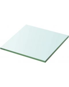 VidaXL Glass Base for Glass Shelf Transparent 20 x 20 cm