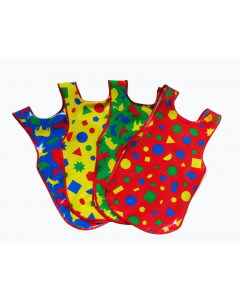 Sport and Playbase Set Of 8 Kids Tabard Blue Yellow Green Red 57cm (3-5 years)   