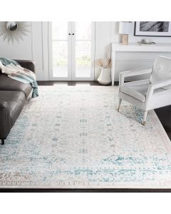 Safavieh Passion Collection Vintage Rug, Grey and Blue 200 x 300 cm