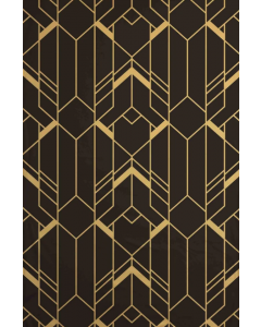 Andrew Lee Black and Yellow Modern Tiles Blanket Throw 90cm x 120cm
