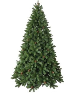 National Tree Company Artificial Linwood Hinged Pine Christmas Tree 6ft  - 180cm, Green 