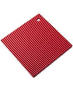 Zeal Silicone Heat Resistant Red Non Slip Trivet Pot Rest 18cm 