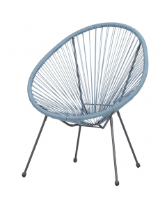 Schou Outfit Tayah Outdoor Garden Chair, Blue 