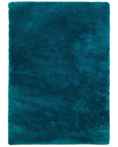 Obsession Home Fashion Rug Curacao Shaggy Velvety Soft Teal Blue 60 x 110 cm 