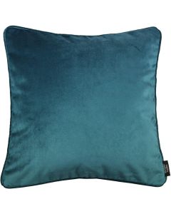 McAlister Textiles Matt Velvet Cushion Cover Teal Blue 50cm