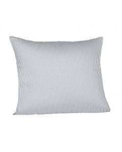Fleuresse Porto 100% Cotton Cushion Cover, Grey and White 40cm x 40cm