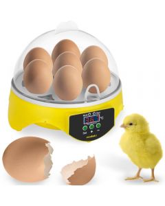 Incubato Egg Incubator Egg Hatcher 7 Eggs Including Egg Candler