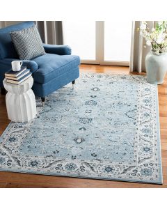 Safavieh Isabella Collection Rug Light Blue and Grey 90 x 150 cm  