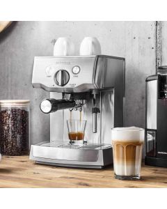 GASTROBACK Design Espresso Pro Coffee Machine, Silver