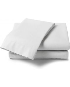 Percale Fitted Extra Deep Sheet White 5ft King