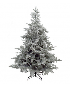 Everlands Frosted 210cm Grandis Fir Artificial Christmas Tree Grey 7Ft