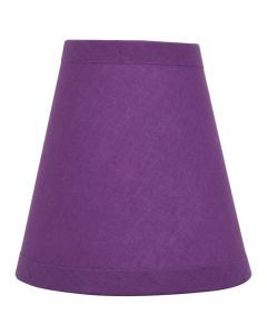 House Additions Mini Coolie Empire Lamp Shade Non Electric, Aubergine Purple W9 x H9cm