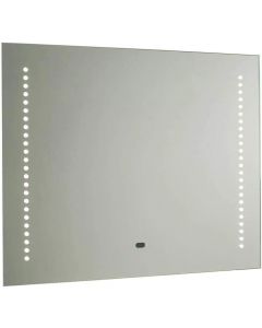 Saxby Rift Mirror LED Bathroom Demisting Mirror 50H cm x 60W cm