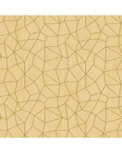 Special FX Vliestapete Geometric Galerie Wallpaper, Gold 10.05 x 0.53m